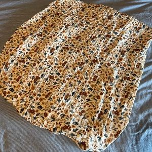 Mebie Baby Floral Crib Sheet